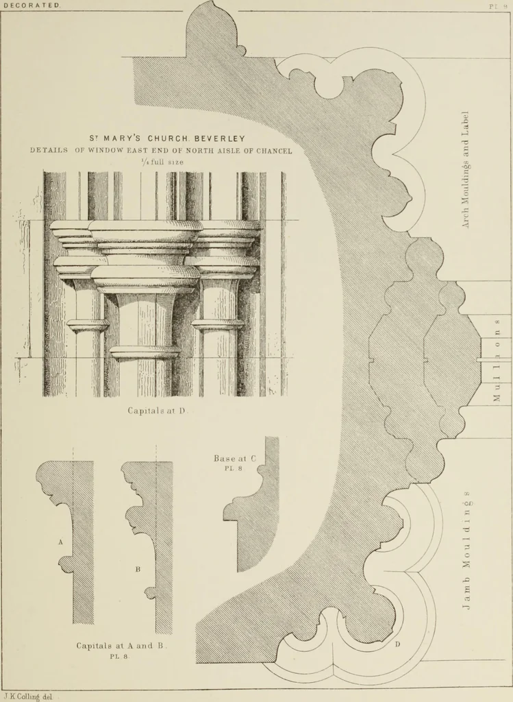 An illustration from Details of Gothic architecture, 1890, leaf 165