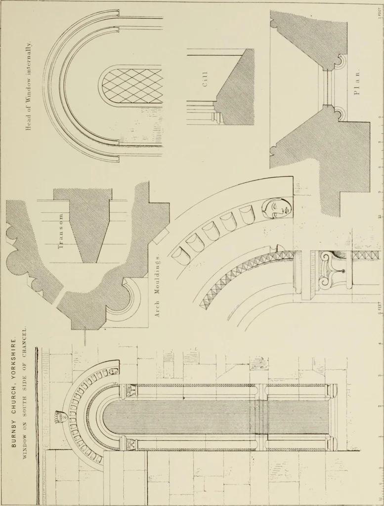 An illustration from Details of Gothic architecture, 1890, leaf 19