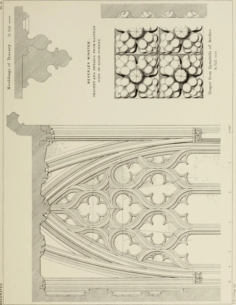 An illustration from Details of Gothic architecture, 1890, leaf 193