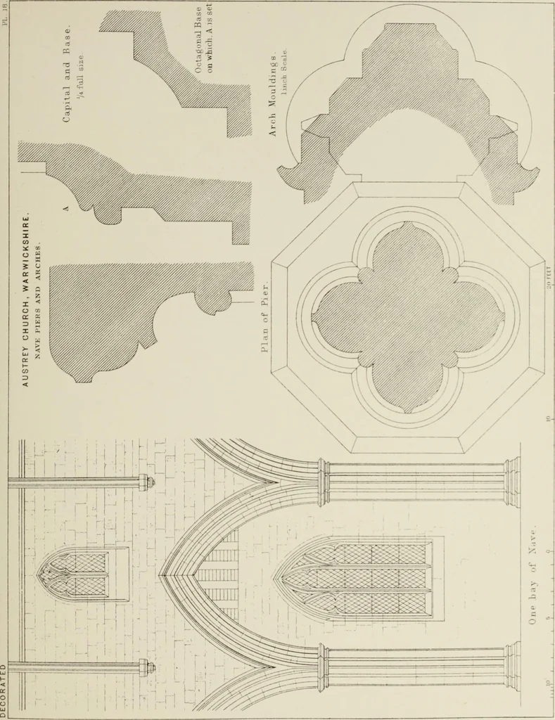 An illustration from Details of Gothic architecture, 1890, leaf 201