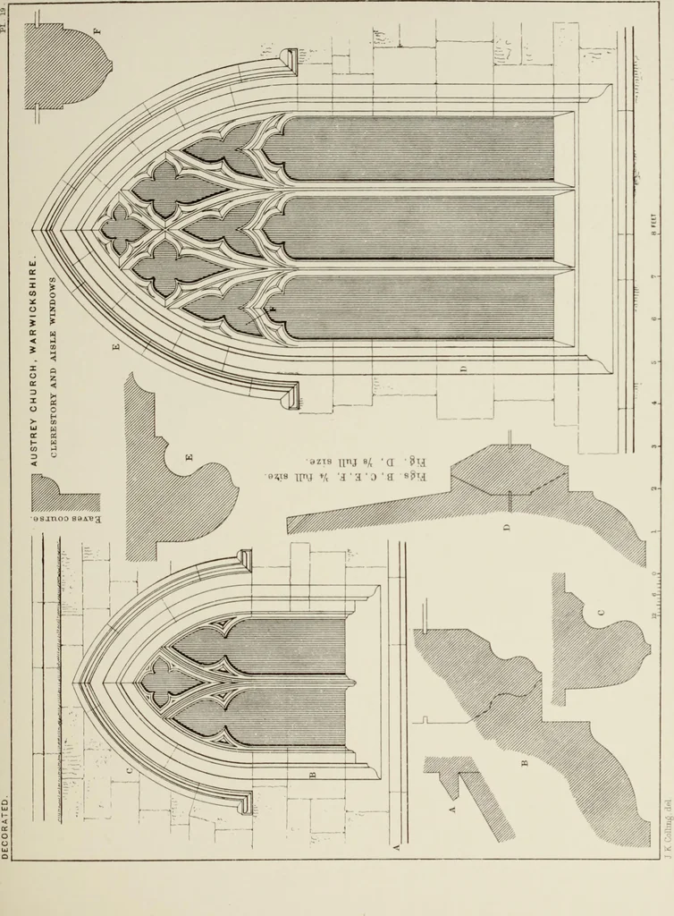 An illustration from Details of Gothic architecture, 1890, leaf 205