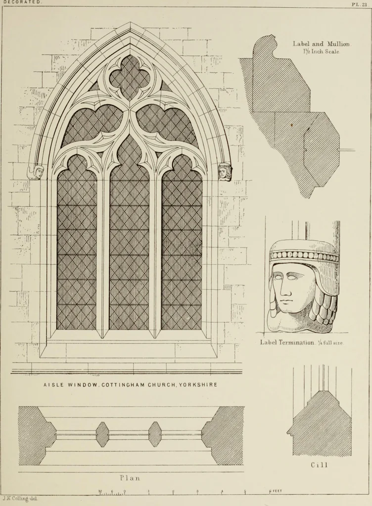 An illustration from Details of Gothic architecture, 1890, leaf 213