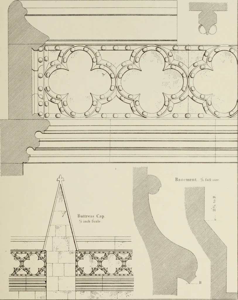 An illustration from Details of Gothic architecture, 1890, leaf 217