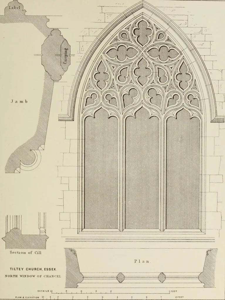 An illustration from Details of Gothic architecture, 1890, leaf 225