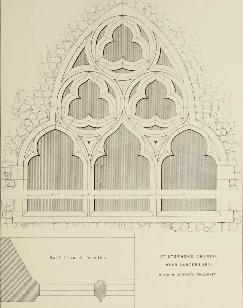 An illustration from Details of Gothic architecture, 1890, leaf 229
