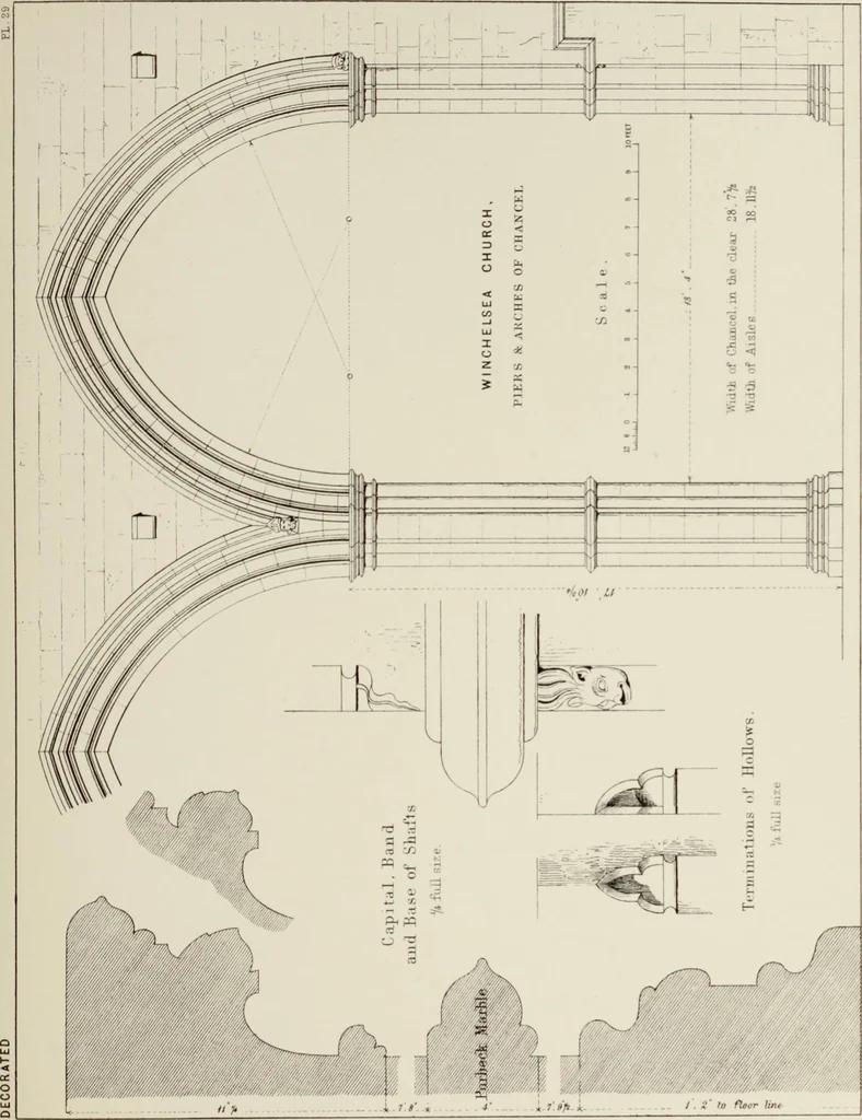 An illustration from Details of Gothic architecture, 1890, leaf 243