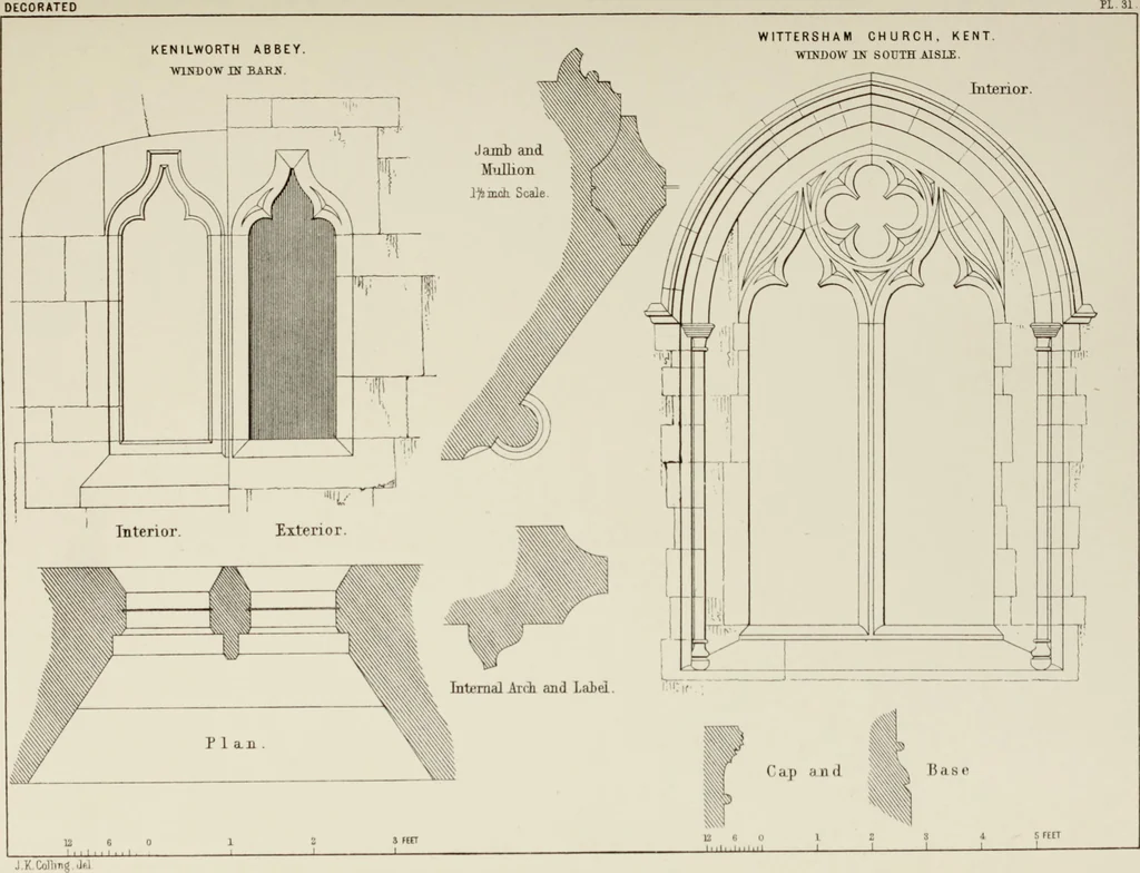 An illustration from Details of Gothic architecture, 1890, leaf 251