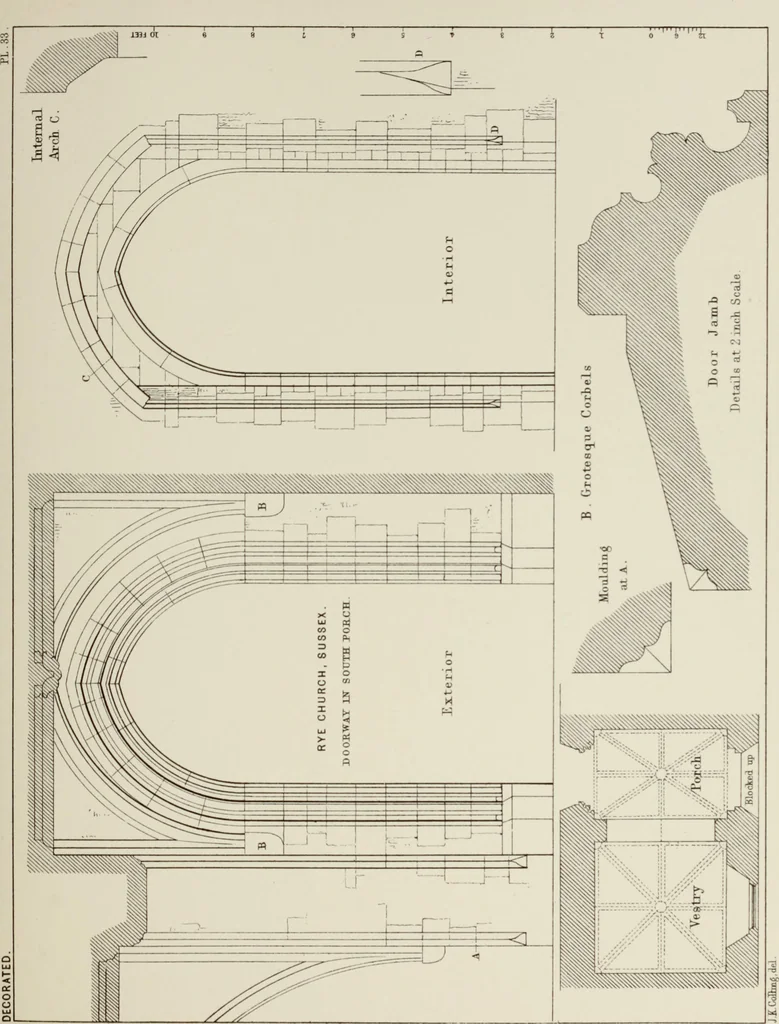 An illustration from Details of Gothic architecture, 1890, leaf 259