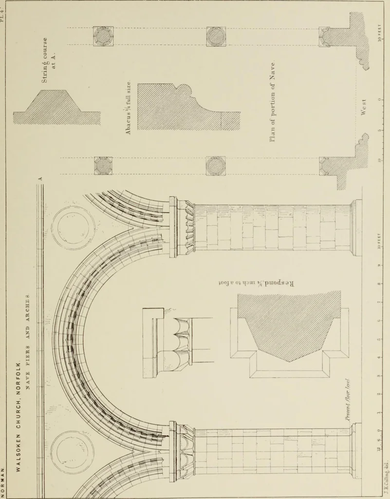An illustration from Details of Gothic architecture, 1890, leaf 27