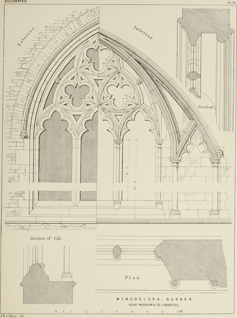 An illustration from Details of Gothic architecture, 1890, leaf 271