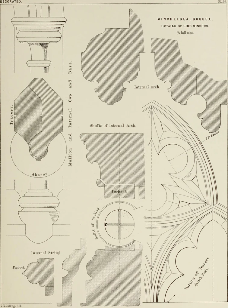 An illustration from Details of Gothic architecture, 1890, leaf 275