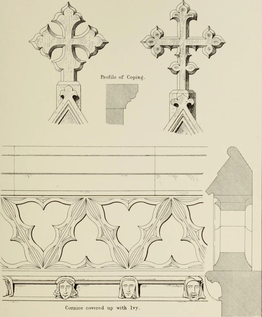 An illustration from Details of Gothic architecture, 1890, leaf 279