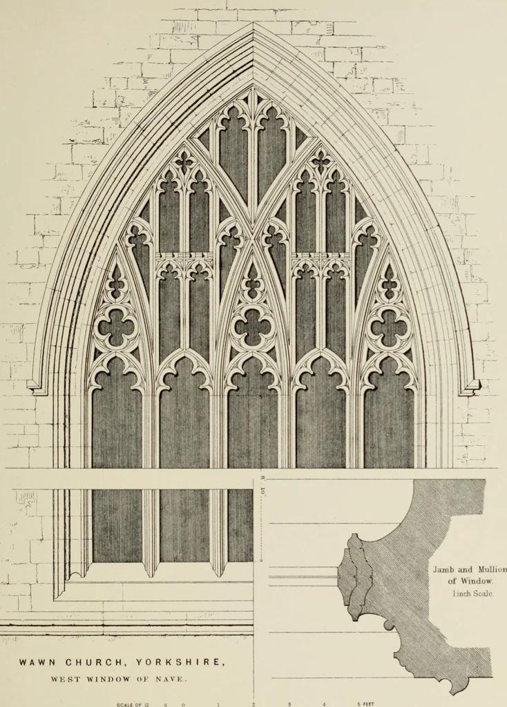 An illustration from Details of Gothic architecture, 1890, leaf 283