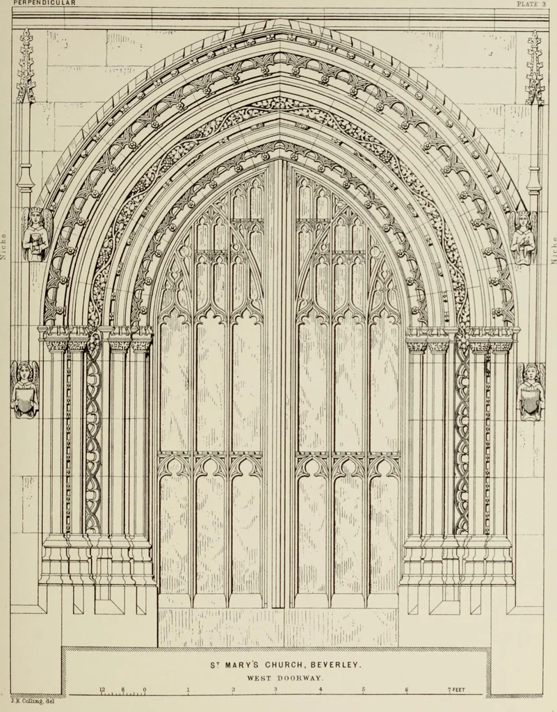An illustration from Details of Gothic architecture, 1890, leaf 291