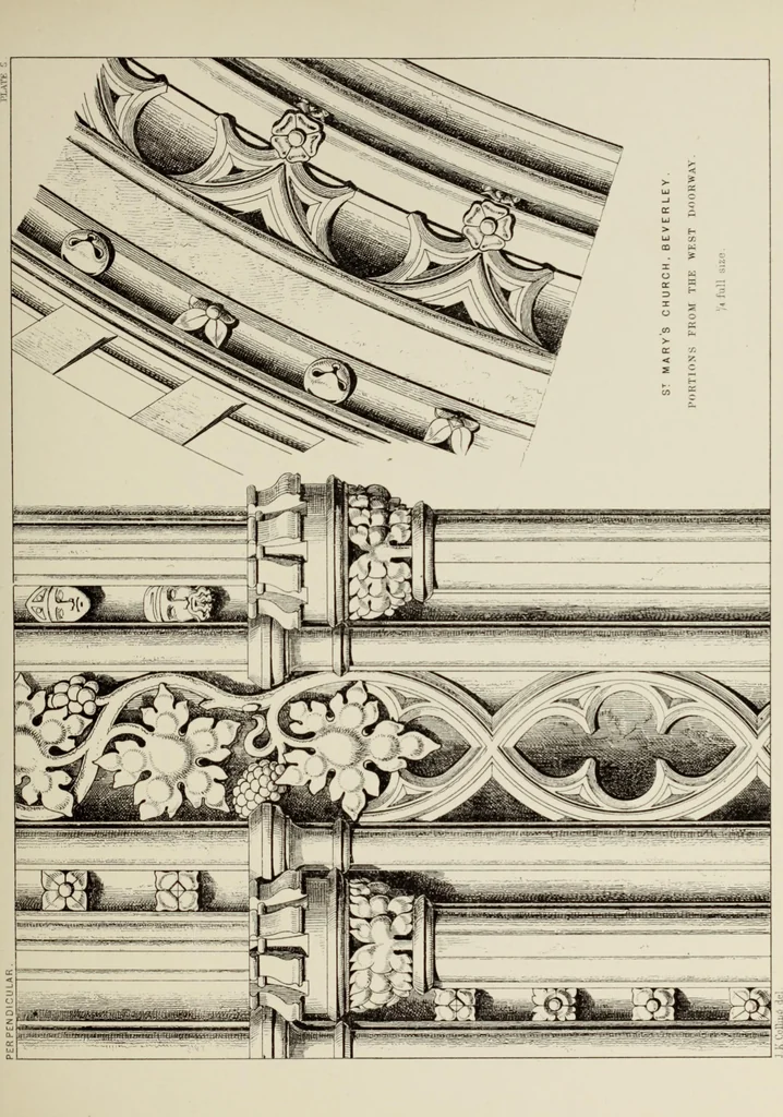 An illustration from Details of Gothic architecture, 1890, leaf 299