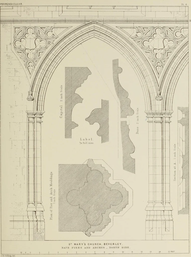 An illustration from Details of Gothic architecture, 1890, leaf 303