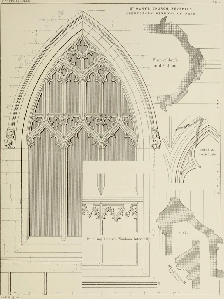 An illustration from Details of Gothic architecture, 1890, leaf 307