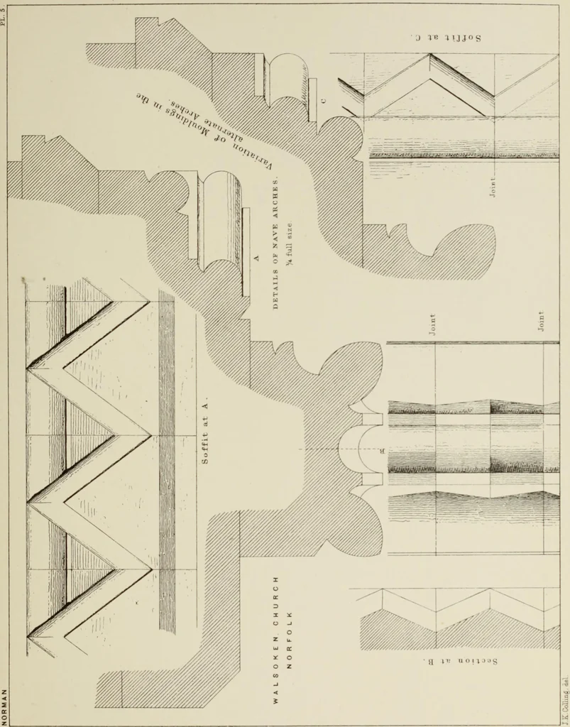 An illustration from Details of Gothic architecture, 1890, leaf 31