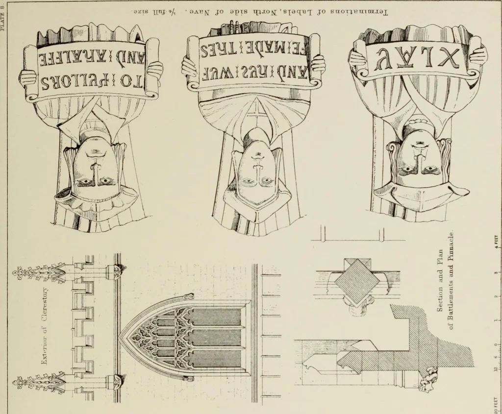 An illustration from Details of Gothic architecture, 1890, leaf 311