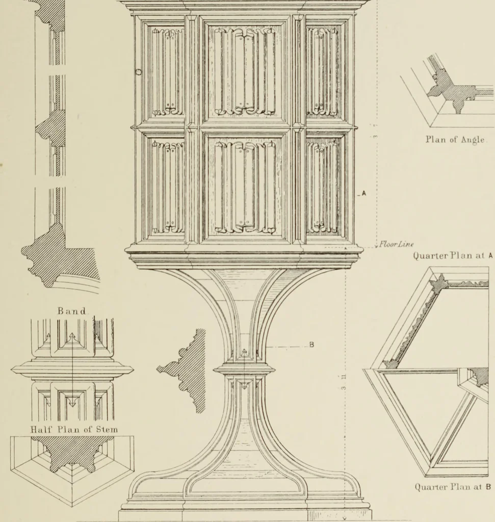 An illustration from Details of Gothic architecture, 1890, leaf 315