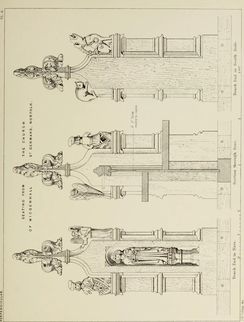 An illustration from Details of Gothic architecture, 1890, leaf 323