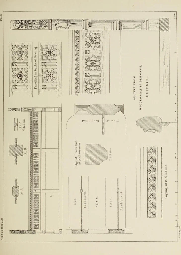 An illustration from Details of Gothic architecture, 1890, leaf 327