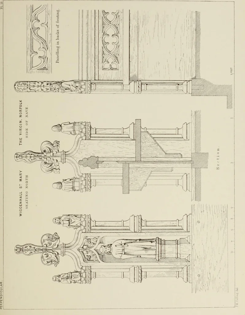An illustration from Details of Gothic architecture, 1890, leaf 331