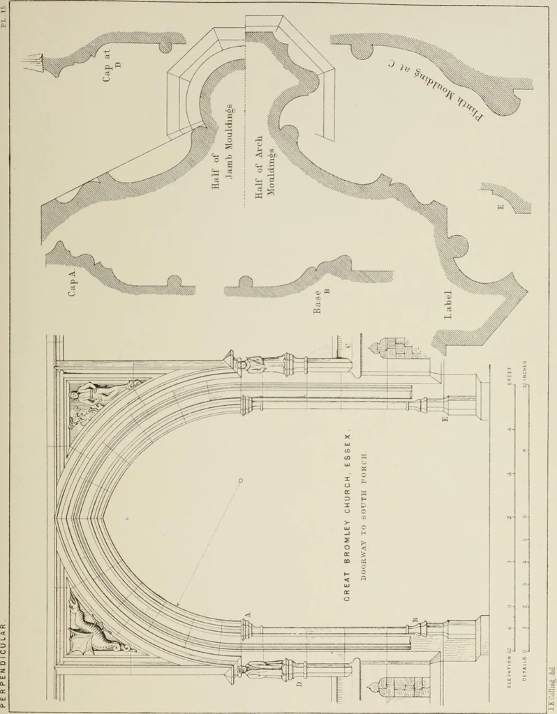 An illustration from Details of Gothic architecture, 1890, leaf 339
