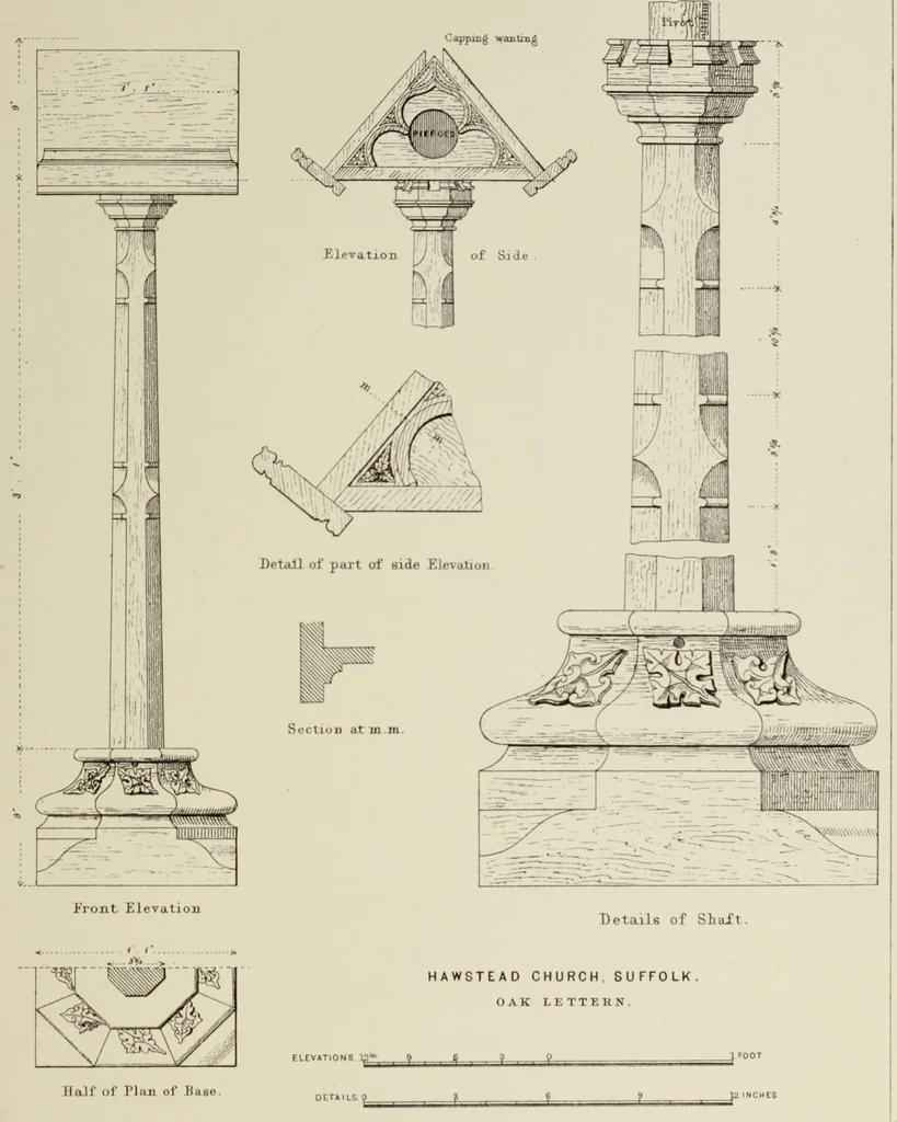 An illustration from Details of Gothic architecture, 1890, leaf 343