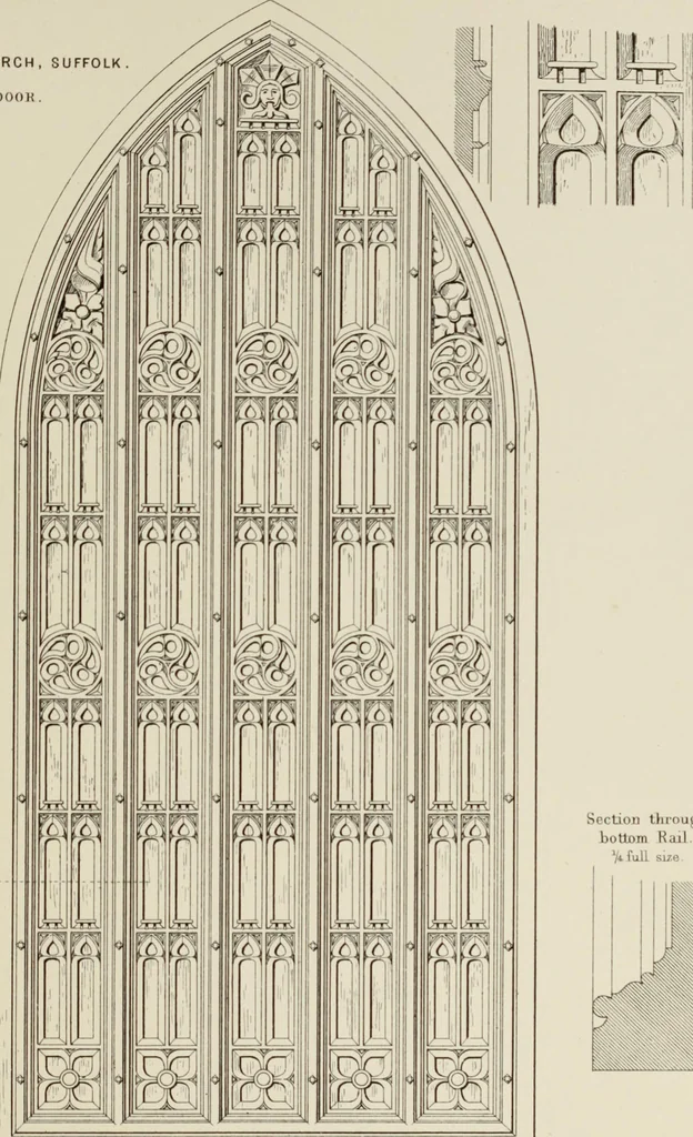 An illustration from Details of Gothic architecture, 1890, leaf 347