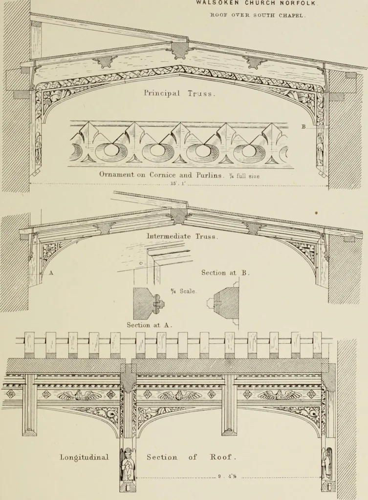 An illustration from Details of Gothic architecture, 1890, leaf 351