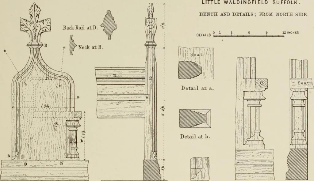 An illustration from Details of Gothic architecture, 1890, leaf 367