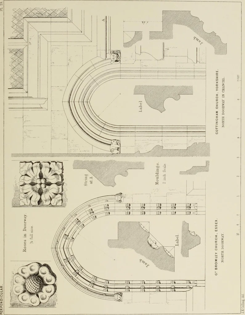 An illustration from Details of Gothic architecture, 1890, leaf 371