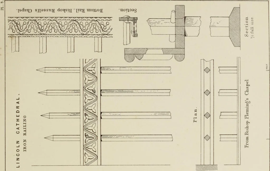 An illustration from Details of Gothic architecture, 1890, leaf 383