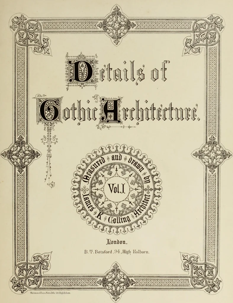 An illustration from Details of Gothic architecture, 1890, leaf 5