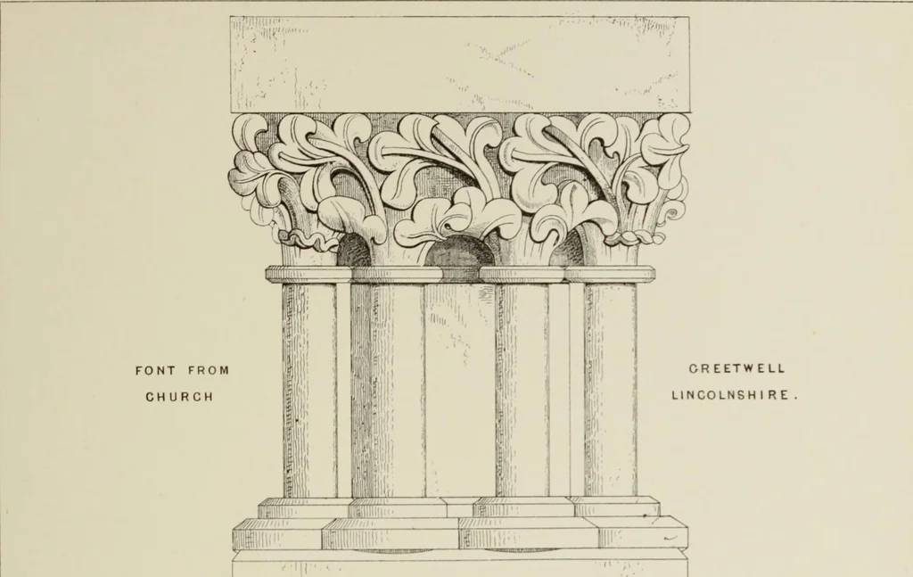 An illustration from Details of Gothic architecture, 1890, leaf 55