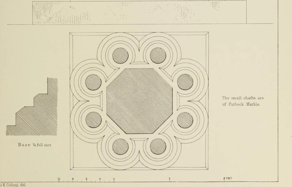 An illustration from Details of Gothic architecture, 1890, leaf 55