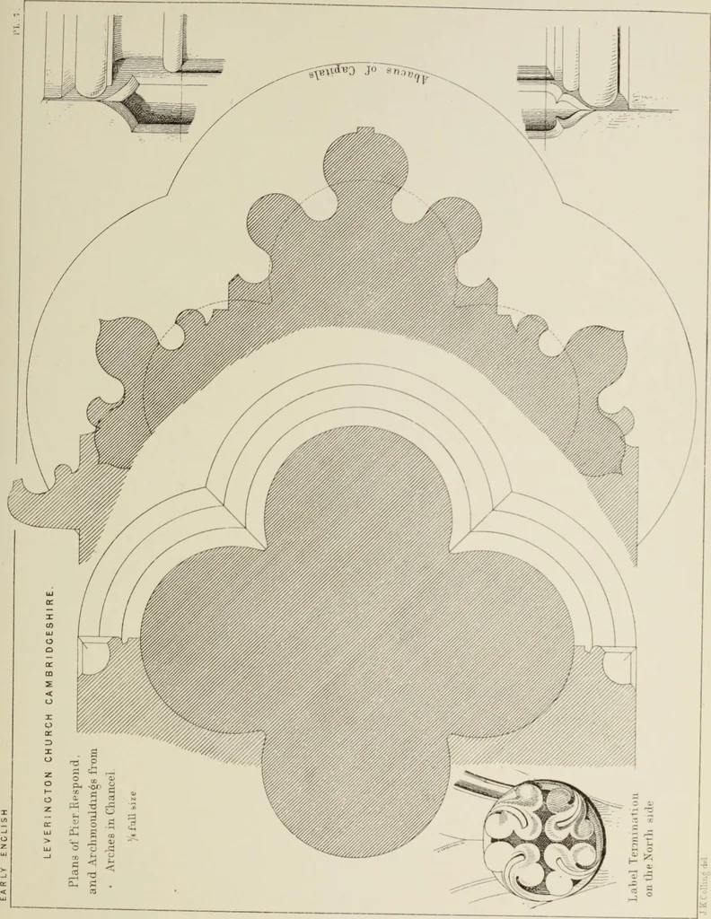 An illustration from Details of Gothic architecture, 1890, leaf 63