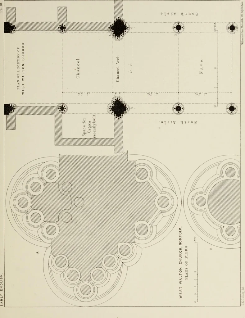 An illustration from Details of Gothic architecture, 1890, leaf 73