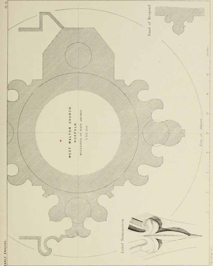 An illustration from Details of Gothic architecture, 1890, leaf 77