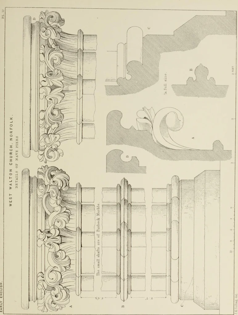An illustration from Details of Gothic architecture, 1890, leaf 81