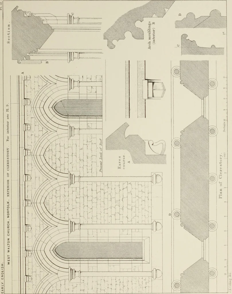 An illustration from Details of Gothic architecture, 1890, leaf 85
