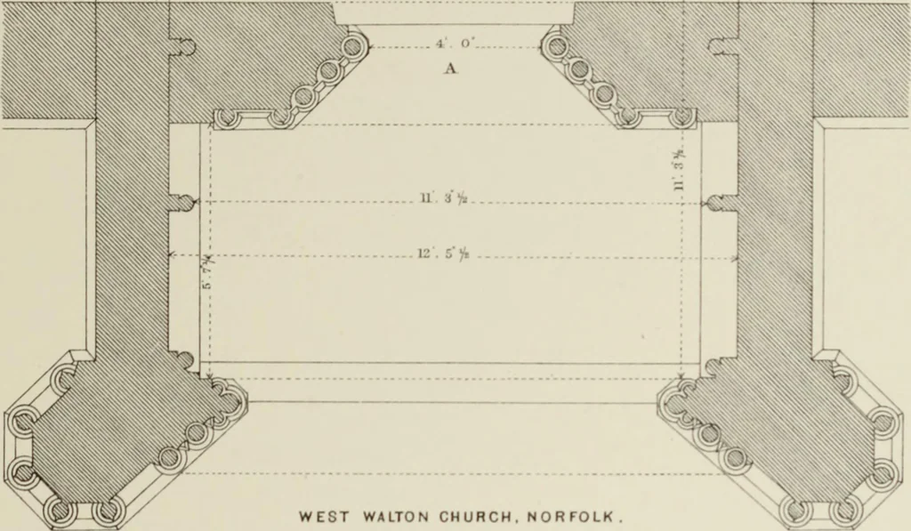 An illustration from Details of Gothic architecture, 1890, leaf 93