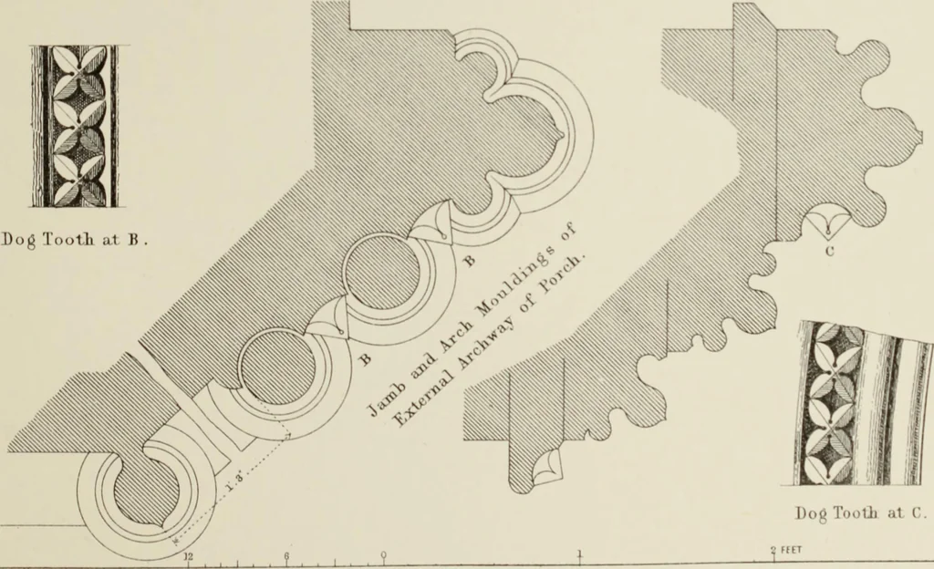 An illustration from Details of Gothic architecture, 1890, leaf 93