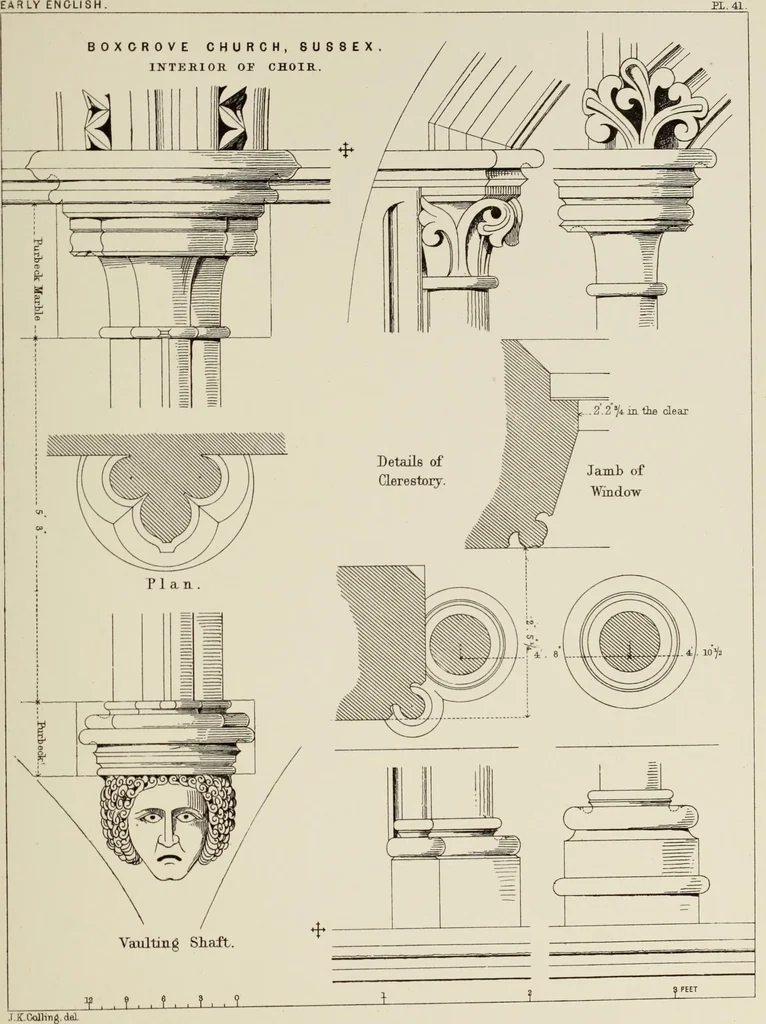 An illustration from Details of Gothic architecture, 1890, leaf 114
