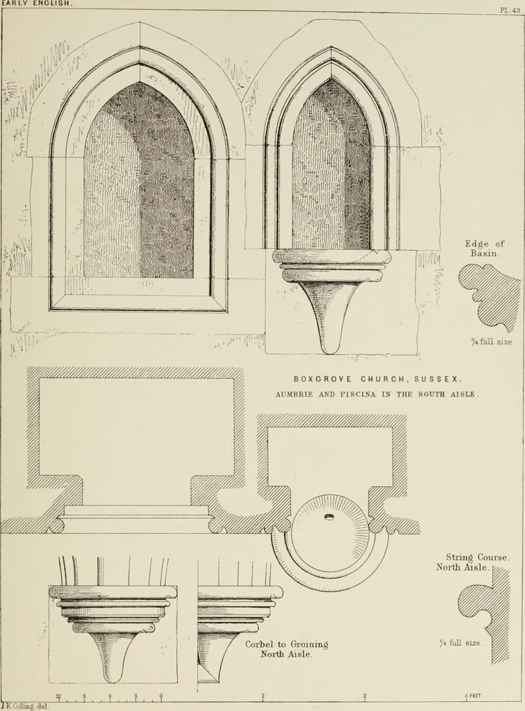 An illustration from Details of Gothic architecture, 1890, leaf 120