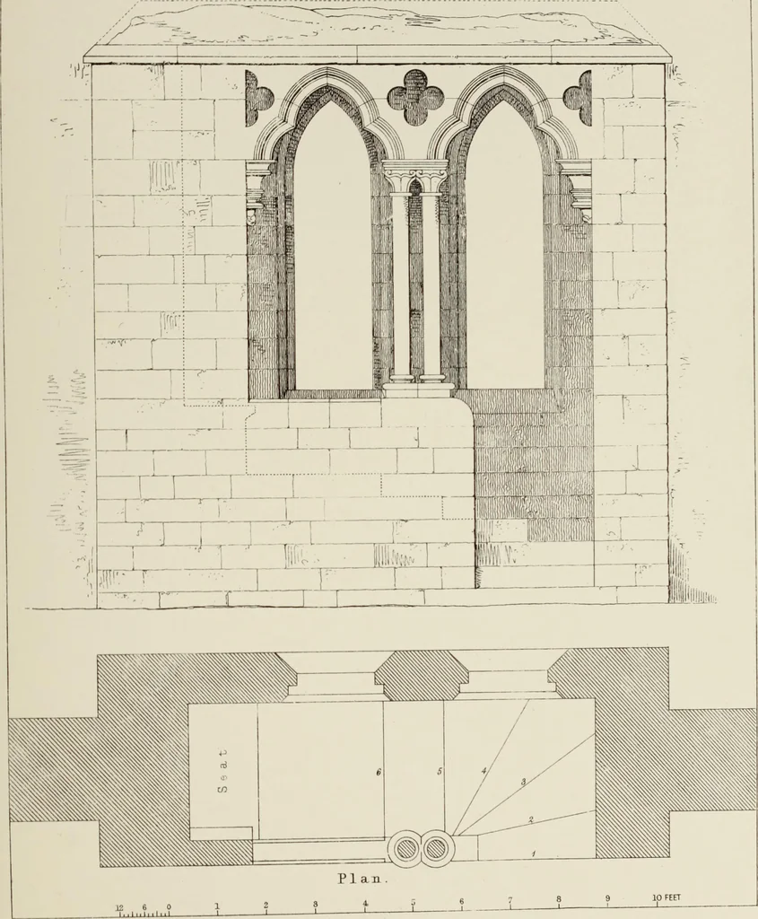 An illustration from Details of Gothic architecture, 1890, leaf 124