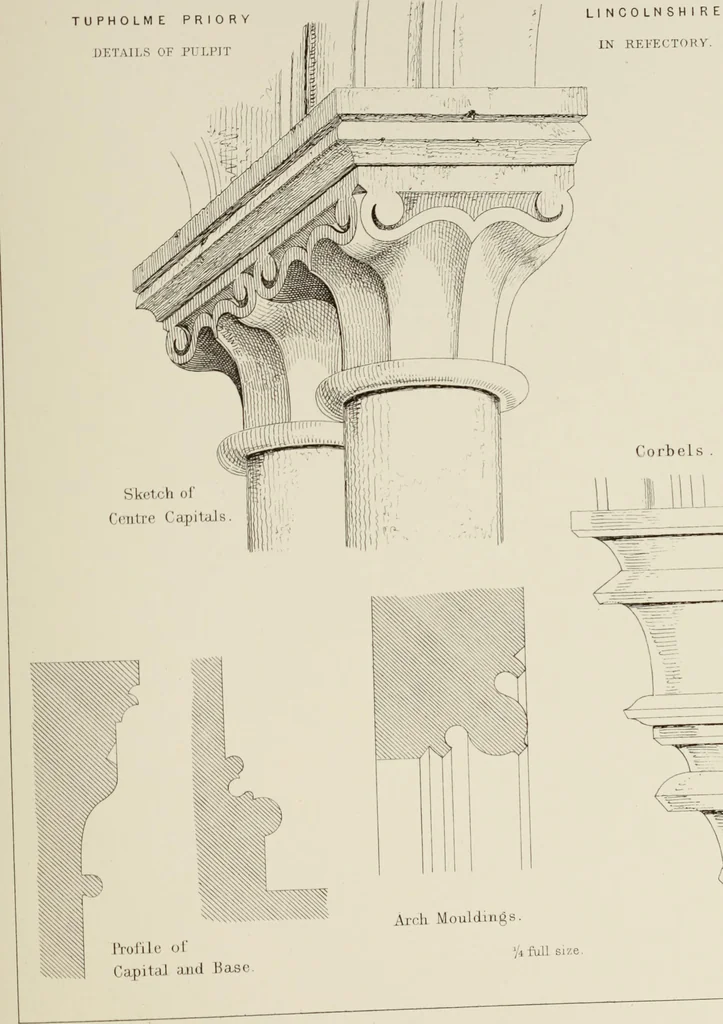 An illustration from Details of Gothic architecture, 1890, leaf 128