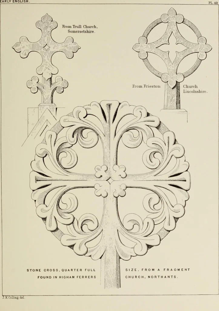 An illustration from Details of Gothic architecture, 1890, leaf 144