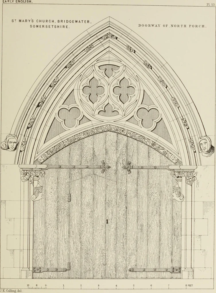 An illustration from Details of Gothic architecture, 1890, leaf 148